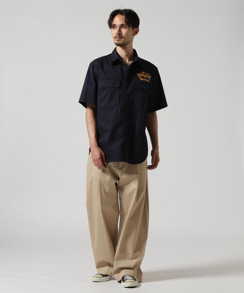 AVIREX（アヴィレックス）の「《WEB&DEPOT限定》TWILL TOMCAT SHIRT / ツイル トムキャット 半袖シャツ / AVIREX / アヴィレックス（シャツ/ブラウス・メンズ・ネイビー/カーキ・MEDIUM/LARGE/X-LARGE/XX-LARGE）」の15枚目の写真