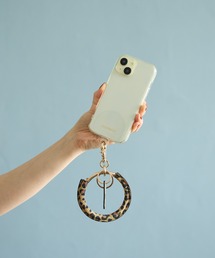HASHIBAMI（ハシバミ）の「【HASHIBAMI】ウィンドベル レオパード ハンドストラップ（スマホグッズ）」