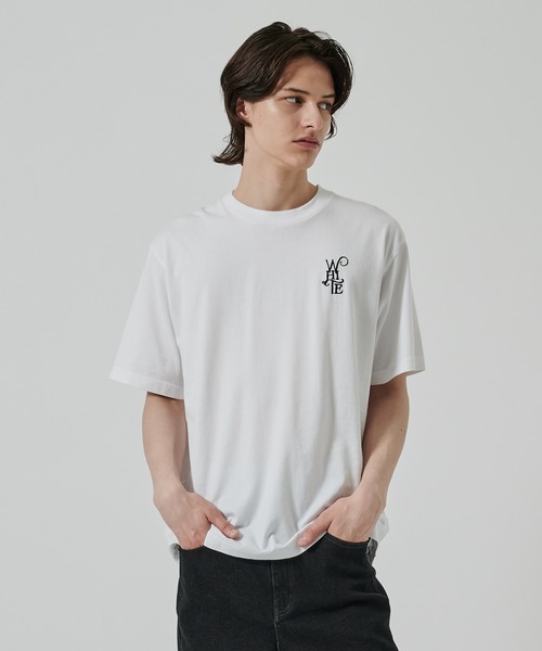 WM LOGO EMBROIDERY T-SHIRT