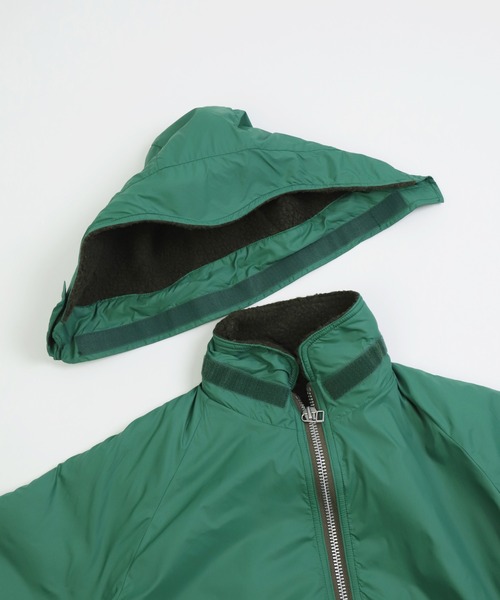 OMNIGOD（オムニゴッド）の「[OMNIGOD womens / オムニゴッド] クリーミーライト フードデットコート（モッズコート・レディース・ベージュ/ブラック/グリーン・0）」の15枚目の写真