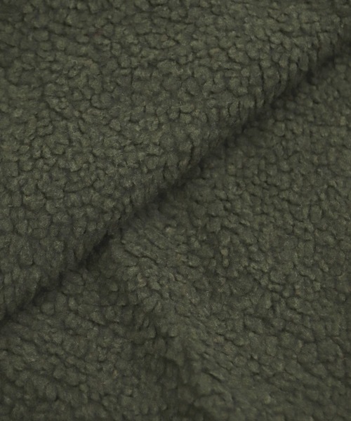 OMNIGOD（オムニゴッド）の「[OMNIGOD womens / オムニゴッド] クリーミーライト フードデットコート（モッズコート・レディース・ベージュ/ブラック/グリーン・0）」の9枚目の写真