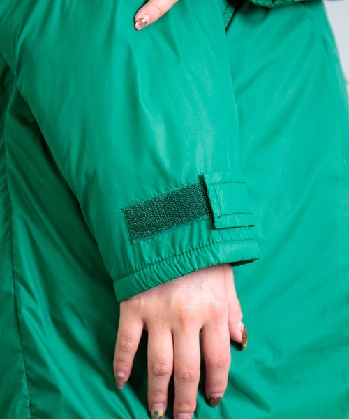 OMNIGOD（オムニゴッド）の「[OMNIGOD womens / オムニゴッド] クリーミーライト フードデットコート（モッズコート・レディース・ベージュ/ブラック/グリーン・0）」の20枚目の写真