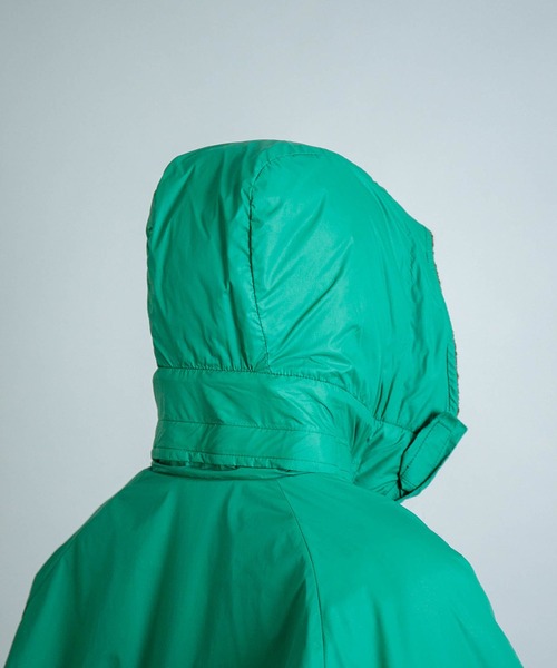 OMNIGOD（オムニゴッド）の「[OMNIGOD womens / オムニゴッド] クリーミーライト フードデットコート（モッズコート・レディース・ベージュ/ブラック/グリーン・0）」の22枚目の写真