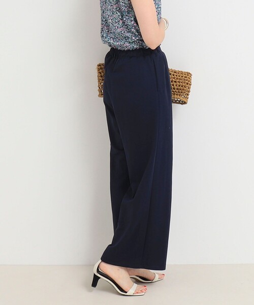 MICO COULIER(ミコクリエ)の「エステルカノコパンツ(その他パンツ・レディース・ネイビー/チャコールグレー・38/36)」の6枚目の写真