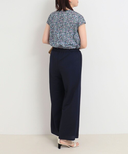 MICO COULIER(ミコクリエ)の「エステルカノコパンツ(その他パンツ・レディース・ネイビー/チャコールグレー・38/36)」の7枚目の写真