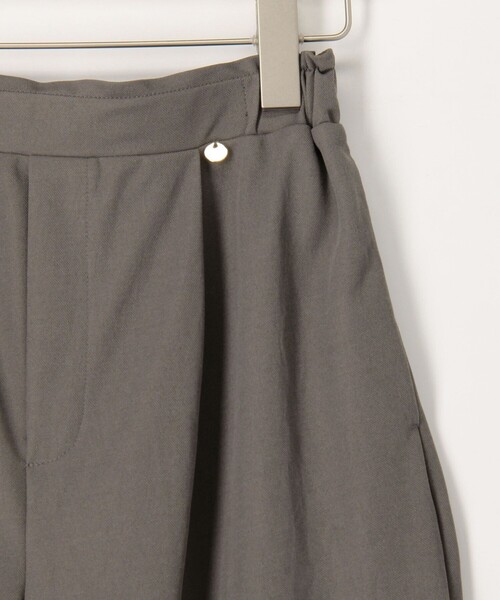 MICO COULIER(ミコクリエ)の「エステルカノコパンツ(その他パンツ・レディース・ネイビー/チャコールグレー・38/36)」の20枚目の写真