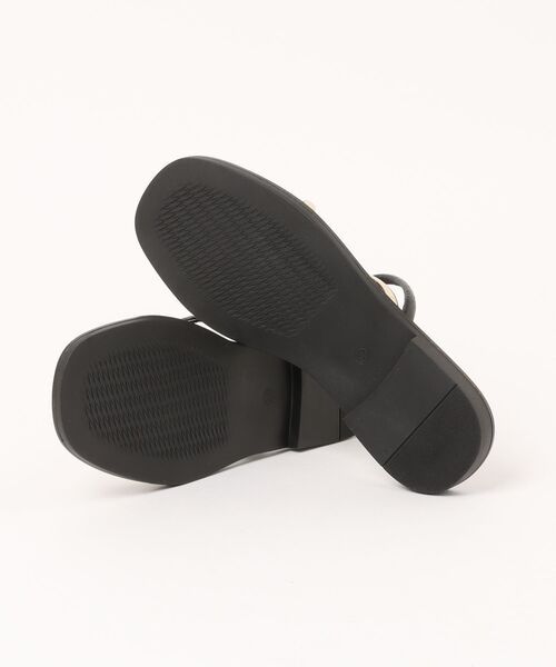 LAUTREAMONT（ロートレアモン）の「【WEB限定】【NICOLAS LAINAS】ストラップフラットサンダル（サンダル・レディース・ブラック・24.0cm/23.5cm/23.0cm）」の3枚目の写真