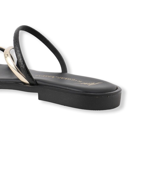 LAUTREAMONT（ロートレアモン）の「【WEB限定】【NICOLAS LAINAS】ストラップフラットサンダル（サンダル・レディース・ブラック・24.0cm/23.5cm/23.0cm）」の17枚目の写真