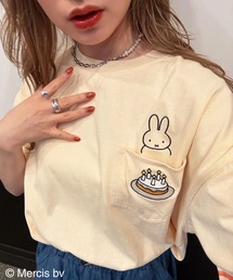 DOUBLE NAME | 【miffy 70th】ショート丈ポケットTEE(Tシャツ/カットソー)