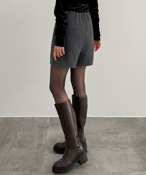 セール】ウールライク金釦ラップスカパン（スカート）｜CENEA（セネア