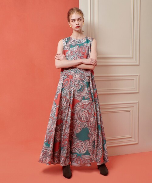 ルルウィルビー LOULOU WILLOUGHBY ワンピース ロング フレア 【公式通販】