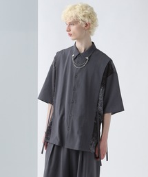 HARE | 【YUMA TAKAHASHI×HARE SET UP対応】ムスビレイヤードシャツ(HARE)(シャツ/ブラウス)