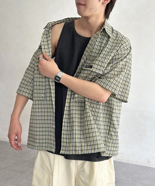 CPCM（シーピーシーエム）の「ピグメントカットメッシュタンク（タンクトップ・レディース・ブラック/ホワイト/ネイビー/オレンジ・MEDIUM/LARGE）」の12枚目の写真