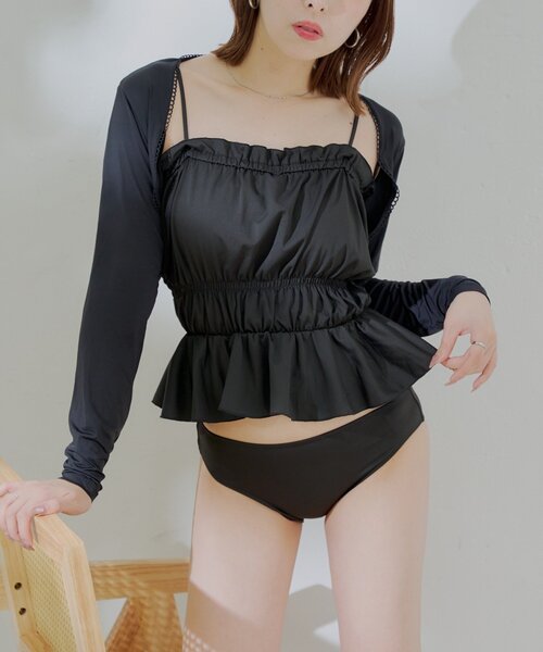 Chico 水着 新品 水着】ボレロレイヤード3点セット(水着)|Chico(チコ)の