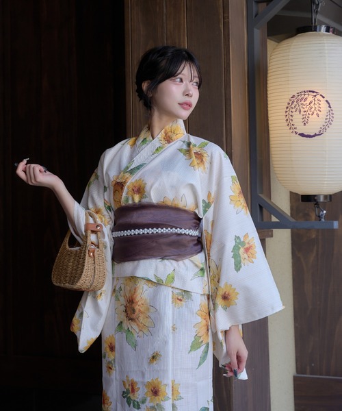 セール】2way yukata set / 2way浴衣セット（浴衣）｜Ambre