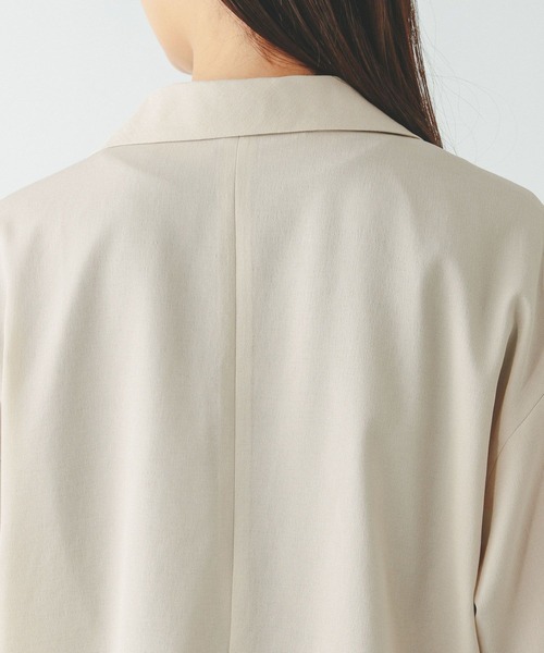 セール】お手入れラクラクジャケット半袖/498362（テーラード