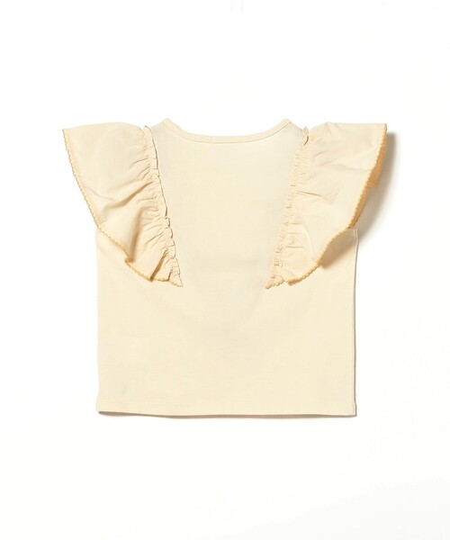 B:MING by BEAMS（ビーミングバイビームス）の「布帛 フリル袖 プルオーバー 2025SS（100～140cm）（Tシャツ/カットソー・キッズ・ブルー/ホワイト系その他5・110/120/130/100/140）」の15枚目の写真