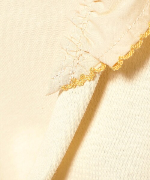 B:MING by BEAMS（ビーミングバイビームス）の「布帛 フリル袖 プルオーバー 2025SS（100～140cm）（Tシャツ/カットソー・キッズ・ブルー/ホワイト系その他5・110/120/130/100/140）」の16枚目の写真