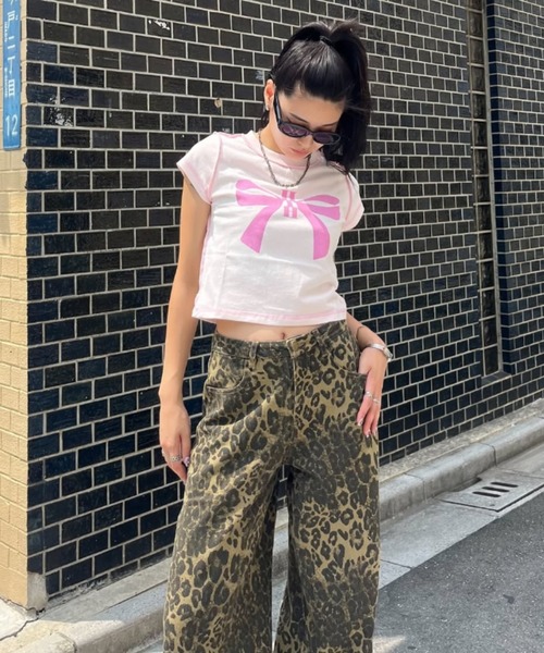 tシャツ 「ZOZO限定」サイドリボンT／side ribbonT　半袖　カットソー　ホワイト　グレー　ブラック　リボン　大人カジュアル　シンプル　夏 楽天市場】CELINE セリーヌ Tシャツ 2X94M671Q.01MA レディース
