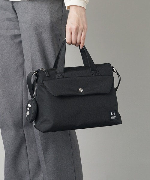 MOOMIN(ムーミン)の「【MOOMIN】(ムーミン) 2WAYショルダーバッグ ハンドバッグ RMNK-06(ショルダーバッグ・レディース・レッド/ベージュ/ブラック/グリーン・ONE SIZE)」の6枚目の写真