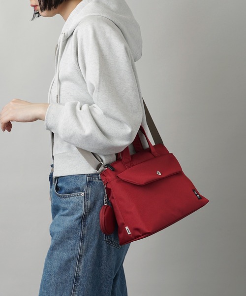 MOOMIN(ムーミン)の「【MOOMIN】(ムーミン) 2WAYショルダーバッグ ハンドバッグ RMNK-06(ショルダーバッグ・レディース・レッド/ベージュ/ブラック/グリーン・ONE SIZE)」の9枚目の写真