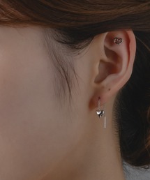 UNIIT（ユニット）の「Os　-オズ-　【金属アレルギー対応】ハートアメリカンピアス（ピアス（両耳用））」