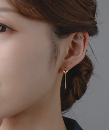 UNIIT（ユニット）の「Os　-オズ-　【金属アレルギー対応】ハートアメリカンピアス（ピアス（両耳用））」