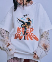 Good Time Apartment（グッドタイムアパートメント）の「【Good Time Apartment】【キッズサイズ有り】KEEP GOING T-SHIRT（Tシャツ/カットソー）」