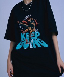 Good Time Apartment（グッドタイムアパートメント）の「【Good Time Apartment】【キッズサイズ有り】KEEP GOING T-SHIRT（Tシャツ/カットソー）」