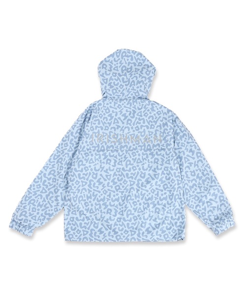 IRISHMAN(アイリッシュマン)の「【REFLECT】signature logo full zip hoodie / 光る防水フルジップフーディ(UNISEX)(パーカー・メンズ・グリーン/ホワイト/ブルー・M/XL/L/S)」の19枚目の写真