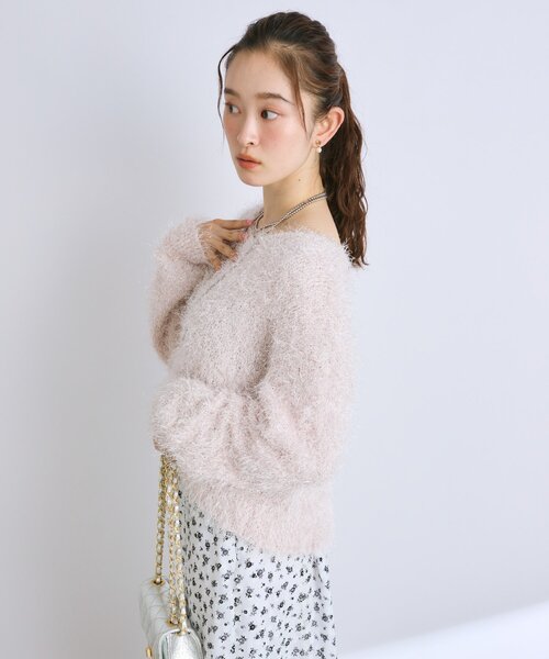 ラブティックボンボン　 フェザーヤーンラメニット セール】【最強モテニット】フェザーヤーンラメニット（ニット