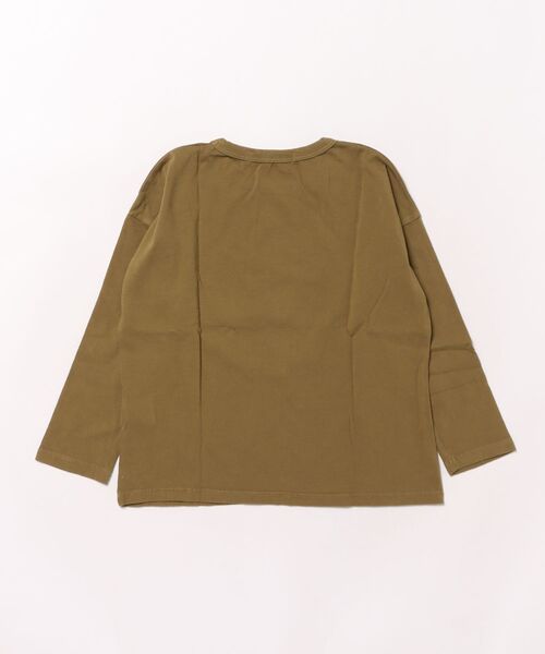 BOBO CHOSES（ボボショーズ）の「La Oca T-shirt（Tシャツ/カットソー・キッズ・カーキ・6-7YEAR/4-5YEAR/2-3YEAR/12-13y/10-11y/8-9y）」の7枚目の写真