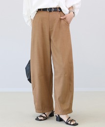 エステルツイルカーブパンツ