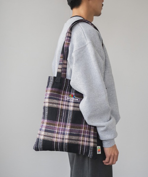 FTL TARTAN CHECK TOTE BAG トートバッグ / チェック / A4 / ギフト