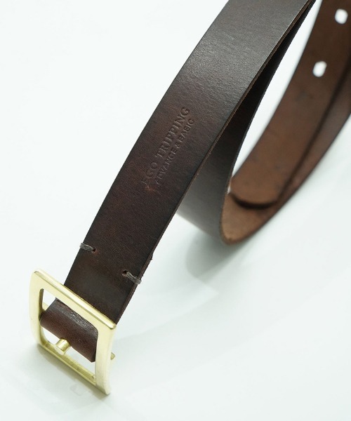 EGO TRIPPING(エゴトリッピング)の「mko13014-STYLE GRIP ベルト(ベルト・メンズ・ブラック/ダークブラウン・S/M/L)」の4枚目の写真