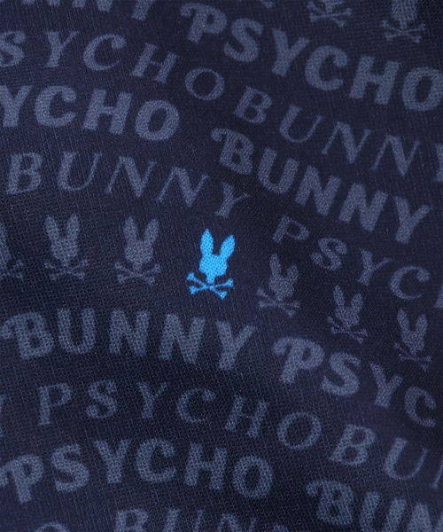Psycho Bunny（サイコバニー）の「[GOLF]オリジナル総柄ロゴプリント ポロシャツ（ポロシャツ・メンズ・ネイビー/ブラック・LARGE/X-LARGE/MEDIUM）」の10枚目の写真