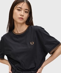 フレッドペリー ブラック Tシャツ Crew Neck T-Shirt(8 102：BLACK): | FRED PERRY JAPAN