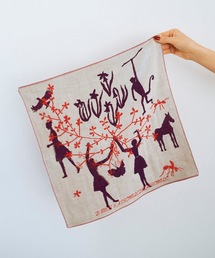 D-BROS（ディーブロス）の「トリプルガーゼ ハンカチS ヨイジカン（ハンカチ/ハンドタオル）」