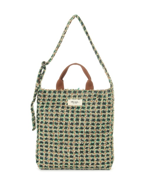 niko and...(ニコアンド)の「オリジナル2WAYテープトートバッグ(トートバッグ・レディース・ブルー/シルバー/オレンジ/レオパード/グリーン/ブラック/ブラウン/オレンジ系その他/グリーン系その他/ダークブラウン/ライトグリーン/その他/ブラック系その他/その他1/グリーン系その他2・0)」の8枚目の写真