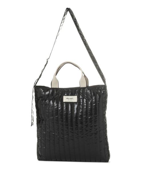 niko and...(ニコアンド)の「オリジナル2WAYテープトートバッグ(トートバッグ・レディース・ブルー/シルバー/オレンジ/レオパード/グリーン/ブラック/ブラウン/オレンジ系その他/グリーン系その他/ダークブラウン/ライトグリーン/その他/ブラック系その他/その他1/グリーン系その他2・0)」の2枚目の写真