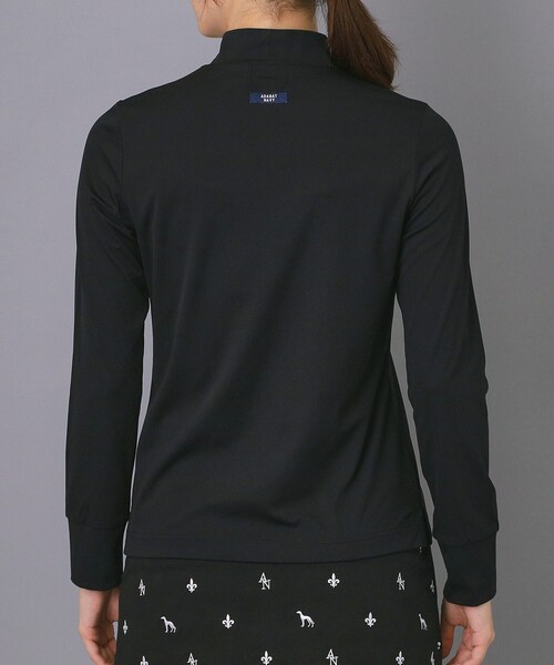 adabat(アダバット)の「【新レーベル ADABAT NAVY】UVカット/吸水速乾 インナー長袖モックネックT(Tシャツ/カットソー・レディース・ブラック/ホワイト・36/42/38/40)」の16枚目の写真