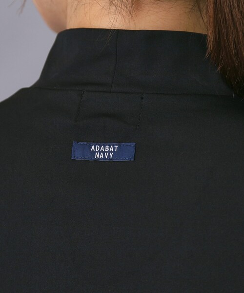 adabat(アダバット)の「【新レーベル ADABAT NAVY】UVカット/吸水速乾 インナー長袖モックネックT(Tシャツ/カットソー・レディース・ブラック/ホワイト・36/42/38/40)」の18枚目の写真