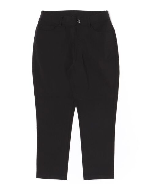 BELLUNA PLUS(ベルーナ)の「グレープフルーツ加工スリムパンツ60丈(その他パンツ・レディース・サックスブルー/ブラック/シルバーグレー/ブラック×ホワイト・SMALL/MEDIUM/LARGE/X-LARGE)」の2枚目の写真