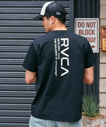 RVCA（ルーカ）の「RVCA メンズ 【RVCAxAZUL BY MOUSSY】 BALANCE CREST CLUB SFST サーフTシャツ 【2025年夏モデル】/ルーカアズールコラボ速乾UVケア水陸両用バックロゴプリント半袖サーフTシャツ（水着）（Tシャツ/カットソー）」