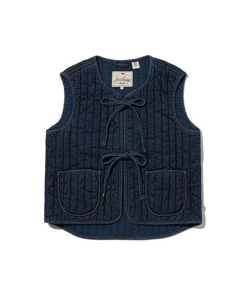 Levi's(リーバイス)の「Levi's/リーバイス ロッティー ライナー ベスト(ベスト・レディース・ダークインディゴブルー・XS/S/M)」の2枚目の写真