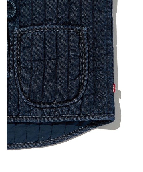 Levi's(リーバイス)の「Levi's/リーバイス ロッティー ライナー ベスト(ベスト・レディース・ダークインディゴブルー・XS/S/M)」の6枚目の写真