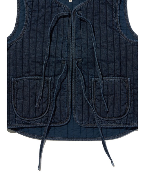 Levi's(リーバイス)の「Levi's/リーバイス ロッティー ライナー ベスト(ベスト・レディース・ダークインディゴブルー・XS/S/M)」の8枚目の写真