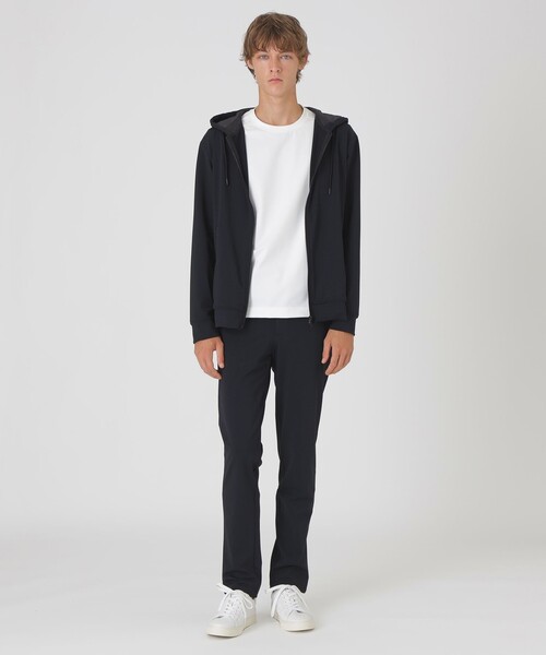 BLACK LABEL CRESTBRIDGE(ブラックレーベル・クレストブリッジ)の「【BLACK lab.】バッググリッドテクニカルパーカー(パーカー・メンズ・ブラック/グリーン系その他7/ネイビー・XL/L/M)」の4枚目の写真