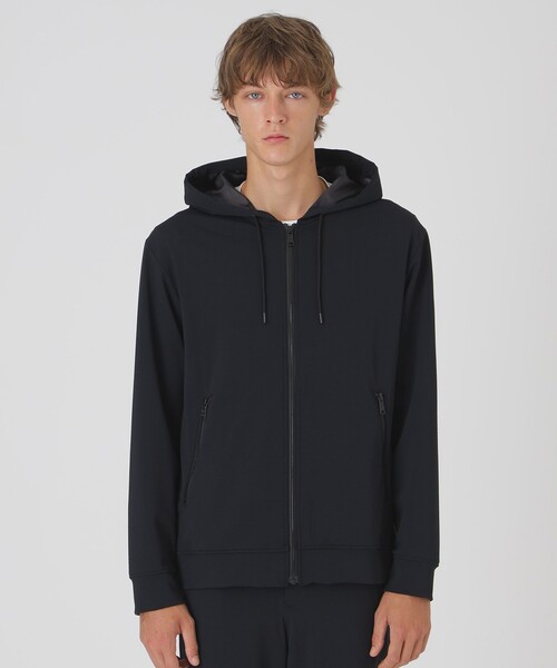 BLACK LABEL CRESTBRIDGE(ブラックレーベル・クレストブリッジ)の「【BLACK lab.】バッググリッドテクニカルパーカー(パーカー・メンズ・ブラック/グリーン系その他7/ネイビー・XL/L/M)」の5枚目の写真