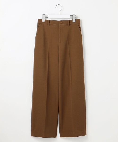 自由区(ジユウク)の「TRギャバ裏起毛ワイド パンツ(その他パンツ・レディース・黄土色系/オレンジ系/ワイン系/ブラック系・46/44/50/48)」の13枚目の写真